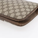 GUCCI GG Supreme Shoulder Bag PVC Beige Gold 904 02 025 Auth BA7965-15