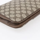 GUCCI GG Supreme Shoulder Bag PVC Beige Gold 904 02 025 Auth BA7965-16