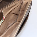 GUCCI GG Supreme Shoulder Bag PVC Beige Gold 904 02 025 Auth BA7965-19