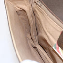 GUCCI GG Supreme Shoulder Bag PVC Beige Gold 904 02 025 Auth BA7965-20