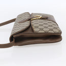 GUCCI GG Supreme Shoulder Bag PVC Beige Gold 904 02 025 Auth BA7965-3