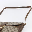 GUCCI GG Supreme Shoulder Bag PVC Beige Gold 904 02 025 Auth BA7965-8