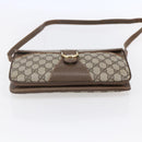 GUCCI GG Supreme Shoulder Bag PVC Beige Gold 904 02 025 Auth BA7965-5