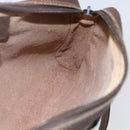 GUCCI GG Supreme Web Sherry Line Bag PVC Beige Gold 116 02 089 Auth BA7968-20