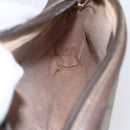 GUCCI GG Supreme Web Sherry Line Bag PVC Beige Gold 116 02 089 Auth BA7968-21