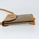 GUCCI Micro GG Supreme Shoulder Bag PVC Beige Gold Auth BA7969-5