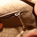 GUCCI Bamboo Backpack Leather Brown Gold 003 2058 0030 Auth BA7970-25