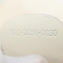 GUCCI Bamboo Backpack Leather White Gold 003 2058 0030 Auth BA7971-26