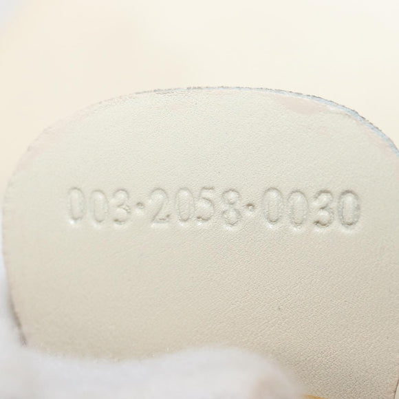 GUCCI Bamboo Backpack Leather White Gold 003 2058 0030 Auth BA7971