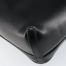 GUCCI Shoulder Bag Leather Black Gold Auth BA7973-12