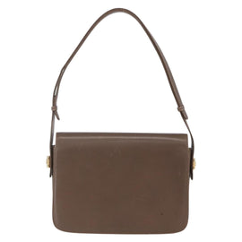 GUCCI Shoulder Bag Leather Beige Gold 001 099 0622 Auth BA7974 - 0