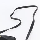 Salvatore Ferragamo Vala Shoulder Bag Leather Black Gold Auth BA7980-8