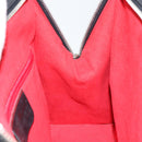 Salvatore Ferragamo Gancini Tote Bag Leather Black Silver Auth BA7983-18