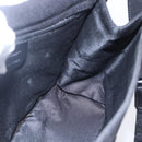 Salvatore Ferragamo Vala Shoulder Bag Canvas Black Silver Auth BA7986-18