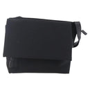 Salvatore Ferragamo Vala Shoulder Bag Canvas Black Silver Auth BA7986-13