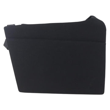 Salvatore Ferragamo Vala Shoulder Bag Canvas Black Silver Auth BA7986 - 0