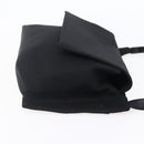 Salvatore Ferragamo Vala Shoulder Bag Canvas Black Silver Auth BA7986-4