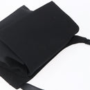 Salvatore Ferragamo Vala Shoulder Bag Canvas Black Silver Auth BA7986-6