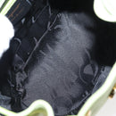 Salvatore Ferragamo Backpack Suede Green Gold Auth BA7987-11