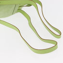 Salvatore Ferragamo Backpack Suede Green Gold Auth BA7987-8