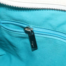 Salvatore Ferragamo Gancini Tote Bag Leather Silver White Auth BA7989-25