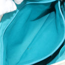 Salvatore Ferragamo Gancini Tote Bag Leather Silver White Auth BA7989-26