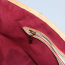 LOUIS VUITTON Monogram Multicolor Annie GM Tote Bag White M40303 LV Auth BA798M-21