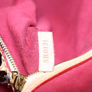 LOUIS VUITTON Monogram Multicolor Annie GM Tote Bag White M40303 LV Auth BA798M-11
