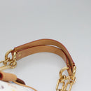 LOUIS VUITTON Monogram Multicolor Annie GM Tote Bag White M40303 LV Auth BA798M-8