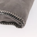 Stella MacCartney Chain Falabella Bag polyester Gray Silver 391698 Auth BA8008-18