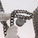 Stella MacCartney Chain Falabella Bag polyester Gray Silver 391698 Auth BA8008-9
