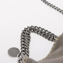 Stella MacCartney Chain Falabella Bag polyester Gray Silver 391698 Auth BA8008-14