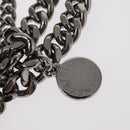 Stella MacCartney Chain Falabella Bag polyester Black Silver 371223 Auth BA8010-9