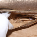 Jimmy Choo Hand Bag Leather 2way Gold Auth BA8012-24