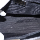 VERSACE Tote Bag Leather Black Gold Auth BA8013-11