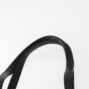 VERSACE Tote Bag Leather Black Gold Auth BA8013-8