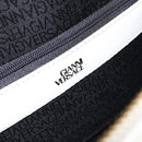 Gianni Versace Shoulder Bag Leather White Gold Auth BA8015-19