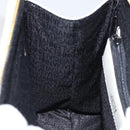 Gianni Versace Shoulder Bag Leather White Gold Auth BA8015-21