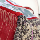 Christian Louboutin Tote Bag Canvas 2way Blue Silver Auth BA8017V-15