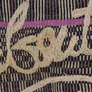 Christian Louboutin Tote Bag Canvas 2way Blue Silver Auth BA8017V-20