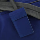PRADA Sports Boston Bag Nylon 2way Blue Silver Auth BA8019-19