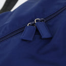 PRADA Sports Boston Bag Nylon 2way Blue Silver Auth BA8019-21