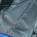 PRADA Sports Boston Bag Nylon 2way Blue Silver Auth BA8019-10