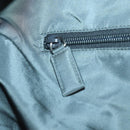 PRADA Sports Boston Bag Nylon 2way Blue Silver Auth BA8019-25