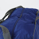 PRADA Sports Boston Bag Nylon 2way Blue Silver Auth BA8019-6