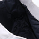 Miu Miu Tote Bag Leather Black Gray Auth BA8020-19