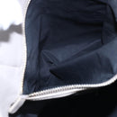 Miu Miu Tote Bag Leather Black Gray Auth BA8020-21