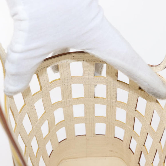 PRADA Hand Bag Leather Brown Auth BA8023