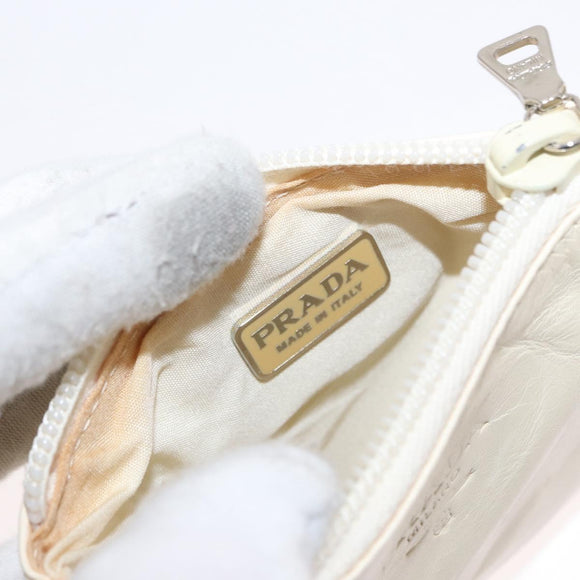 PRADA Hand Bag Leather Brown Auth BA8023