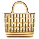 PRADA Hand Bag Leather Brown Auth BA8023-13